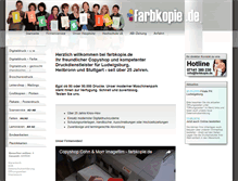 Tablet Screenshot of farbkopie.de